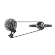 SRAM X0 T-Type Eagle V2 AXS Groupset 165mm Black