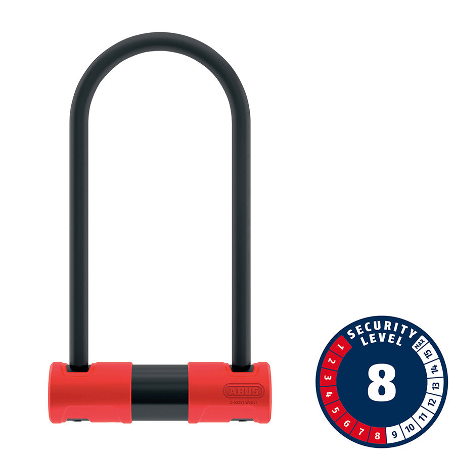 Abus 440A Alarm U-Lock Key 170x230mm 6.7x9 Thickness in mm: 12mm Black