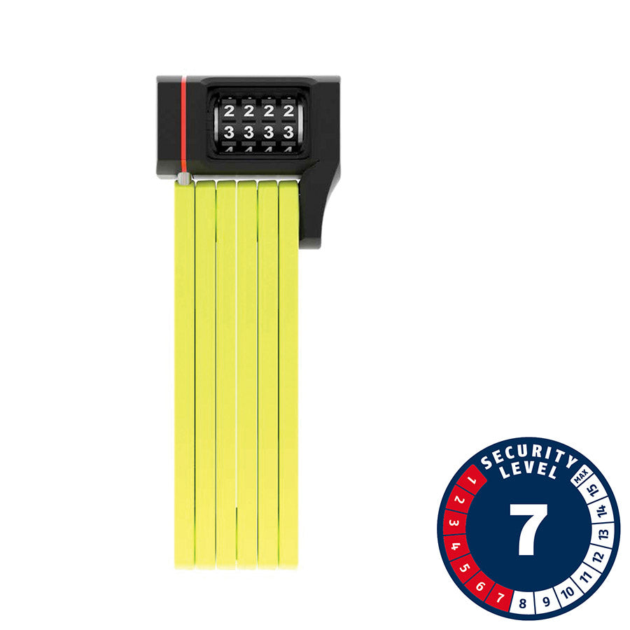 Candado plegable Abus Bordo uGrip 5700C con combinación de 80 cm y 2,6 mm, color verde