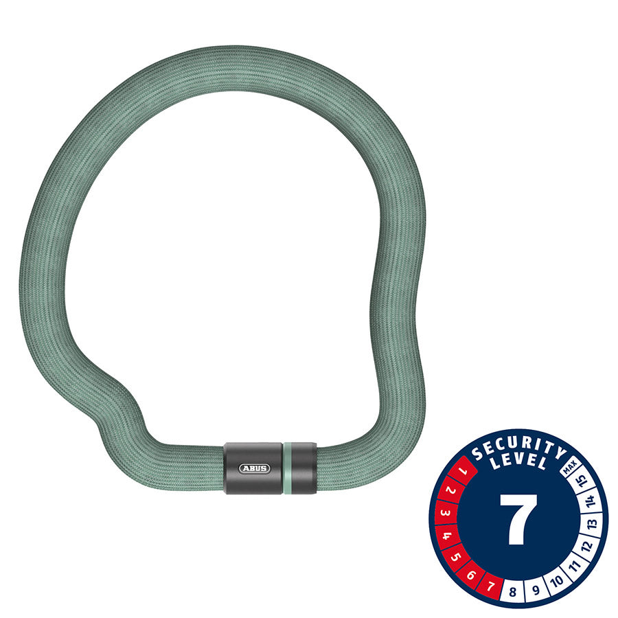 Candado Abus 6206K/110 Goose - 110 cm con llave, color menta