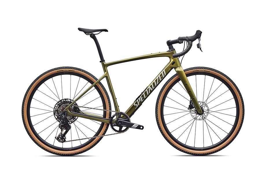 2026 Specialized Diverge Comp Bike Laurel Green Metallic/Dolomite Metallic 49