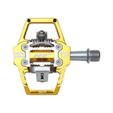 HT Pedals T2-SX Clipless Platform Pedals CrMo - Gold