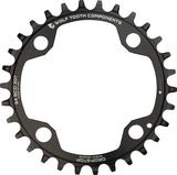 Wolf Tooth 94 BCD Chainring - 30t 94 BCD 4-Bolt Drop-Stop A For SRAM Cranks BLK