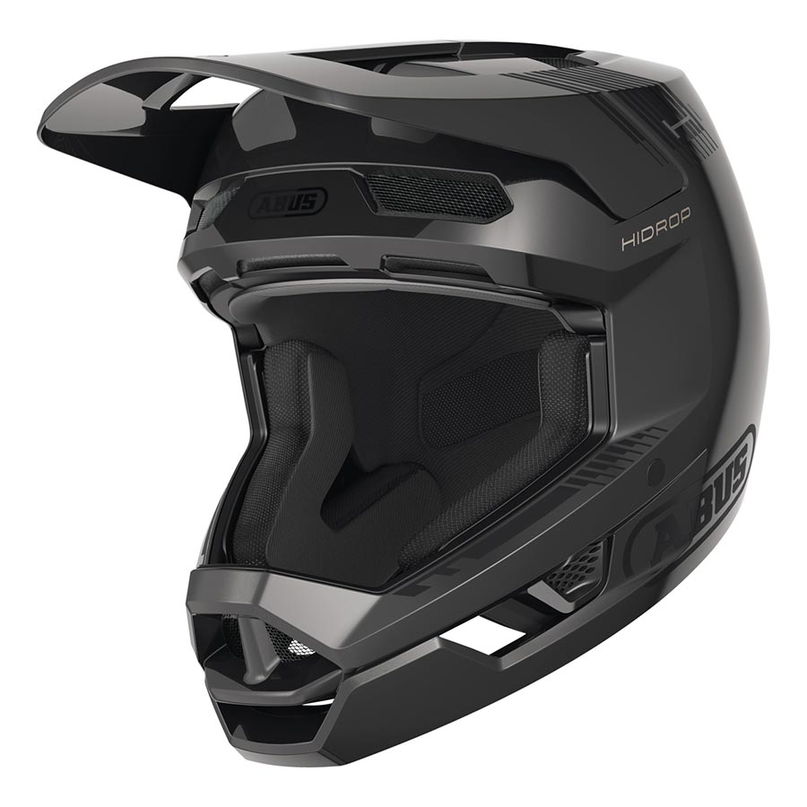 Casco integral Abus HiDrop XL 61-62 cm, negro brillante
