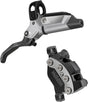 SRAM Maven Ultimate Disc Brake Lever - Front Rear Post Mount 4-Piston Carbon Lever Blade Ti Hardware Silver/BLK B1