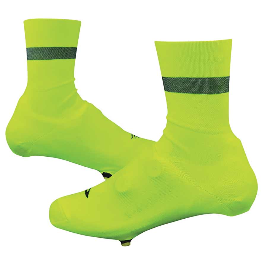 Cubrezapatillas DeFeet Slipstream Bootie Amarillo Neón LXL