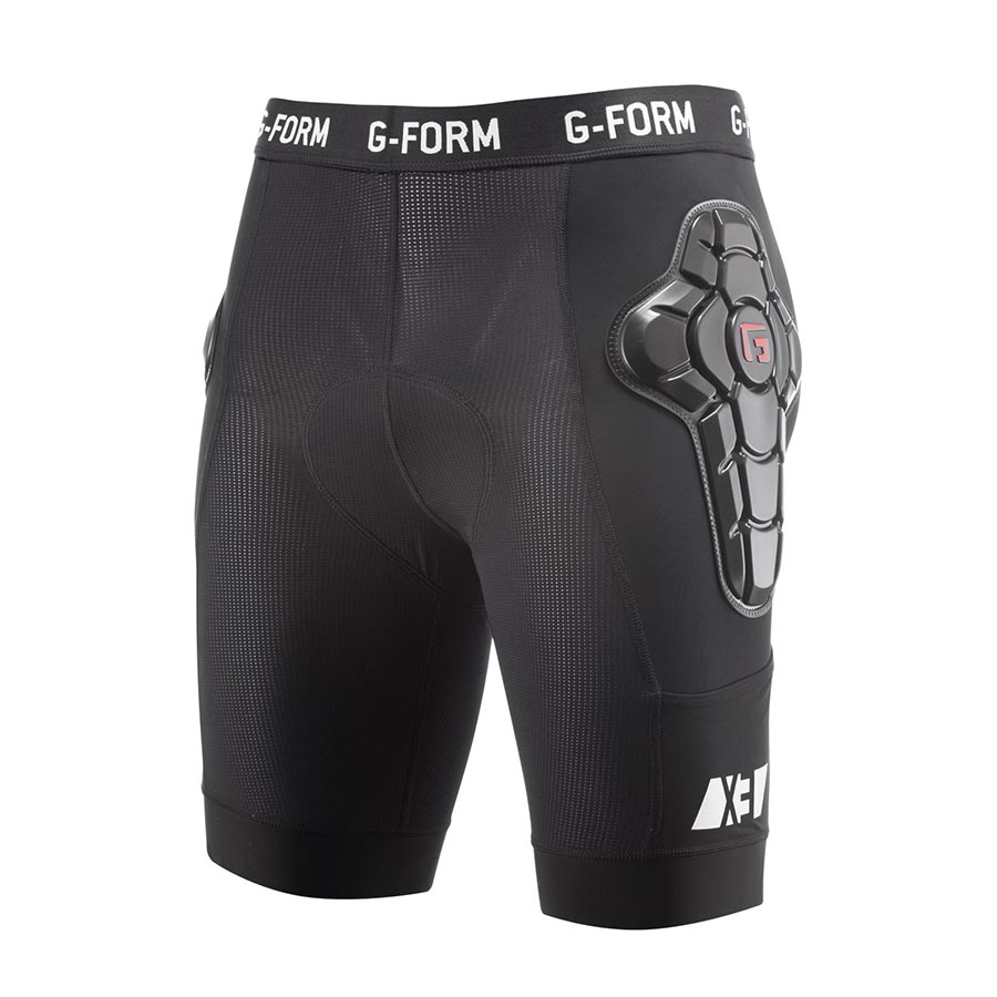 Culote corto de ciclismo G-Form Pro-X3, color negro, talla S