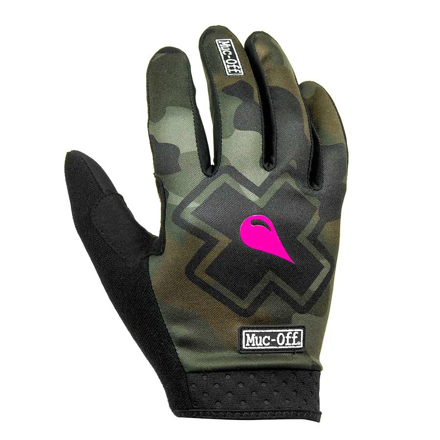 Guantes de ciclismo de montaña Muc-Off para hombre y mujer, de camuflaje, talla S