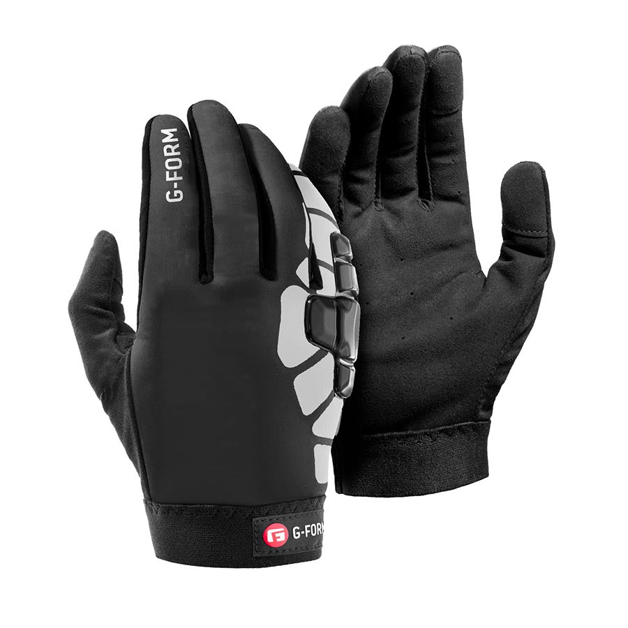 Guantes de invierno Bolle G-Form negros/blancos, talla S