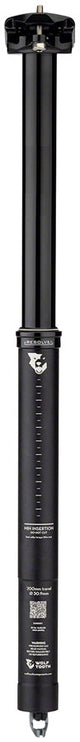 Wolf Tooth Resolve Dropper Seatpost - 30.9 200mm Travel Black Rev 2