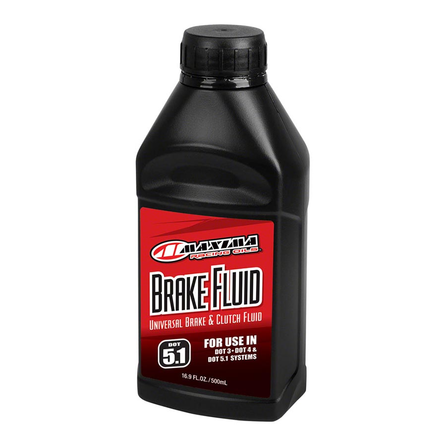 Líquido de frenos estándar DOT 5.1 de Maxima Racing Oils, 16.9 onzas líquidas