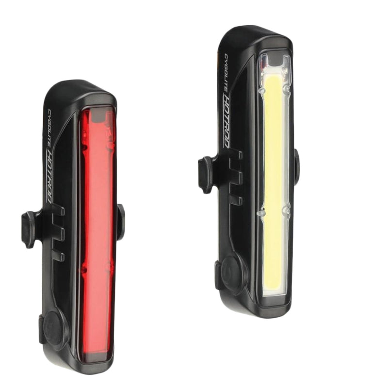 Juego de faros delanteros y traseros Cygolite Hotrod 110/Hotrod 50