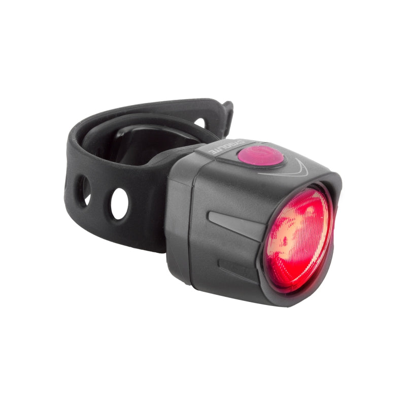 Luz trasera recargable Cygolite Dice TL 50 - 50 lúmenes, con correa de montaje, color negro