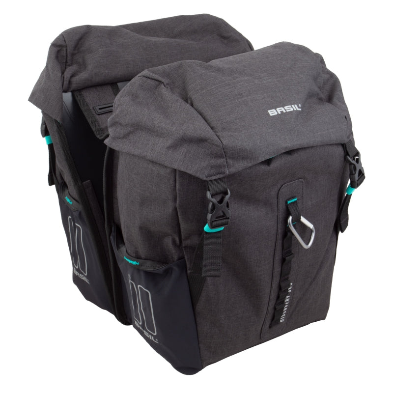 Alforja Basil Discovery 365 de 18 l, color negro
