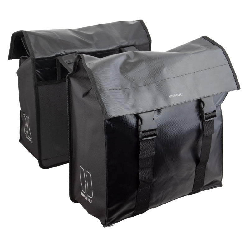 Alforja Basil Urban Load de 48 l, color negro