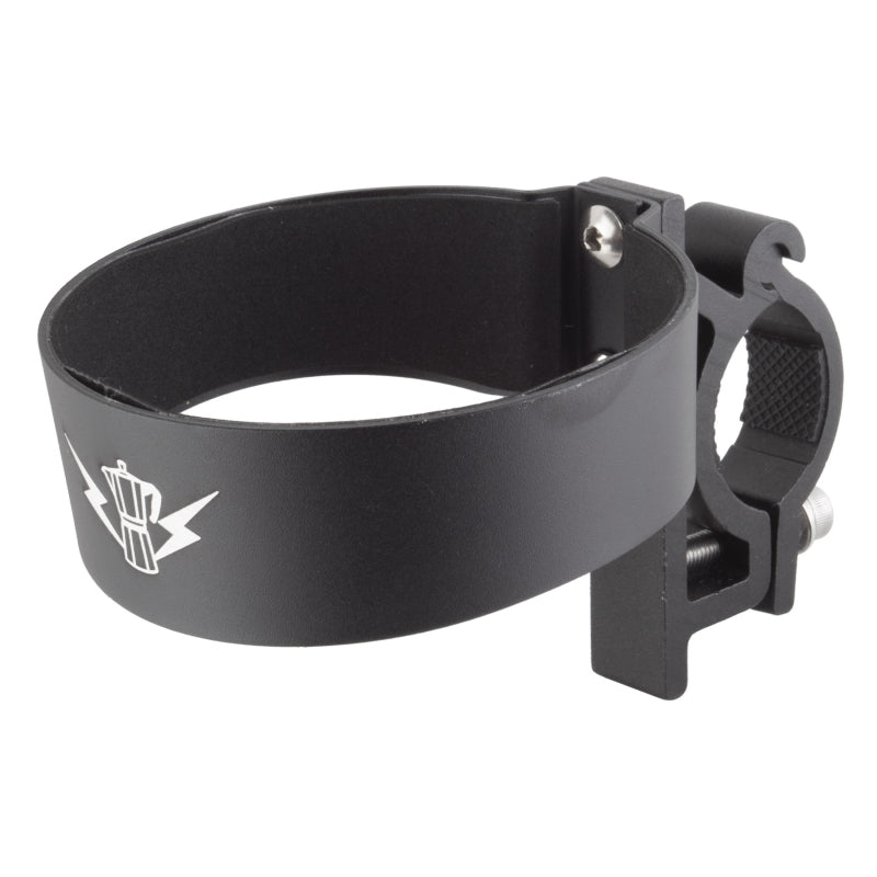 Portland Design Works Barista Cup Holder 26.0-31.8mm Handlebars Lightning/Moka Pot Design BLK
