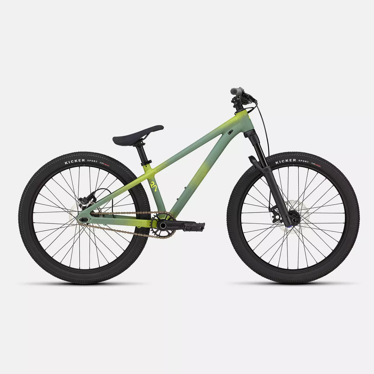 2025 Specialized P.2 Bike Satin Sage Green / Olive Diffused / Team Yellow 24"