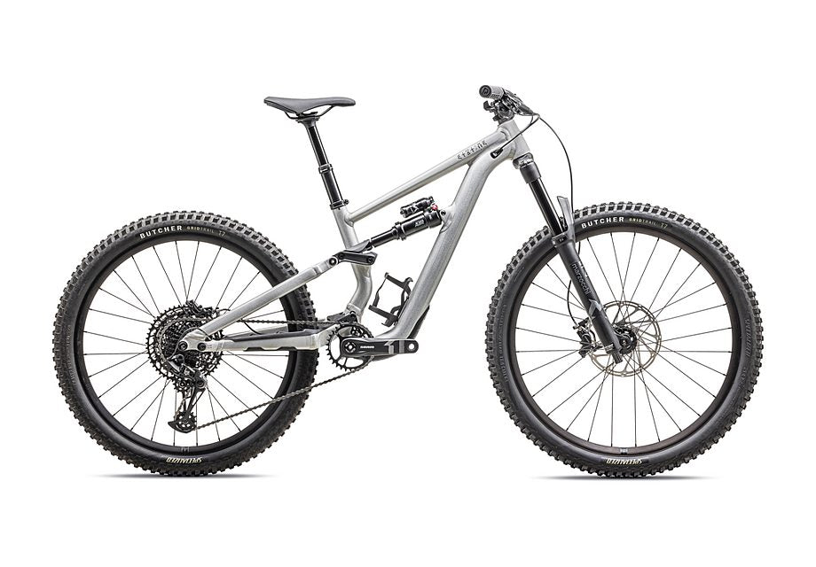 Bicicleta Specialized Status 140 2 Zero 2025, color gris satinado, rosa desierto y negro s0