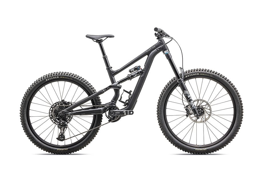 Bicicleta Specialized Status 170 2 Zero 2025, color dorado satinado, obsidiana y blanco duna s0