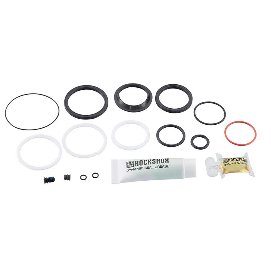 Kit de servicio para amortiguadores traseros RockShox - Super Deluxe de 200 horas/1 año con bobina y control remoto (A1-A2, años 2018+)
