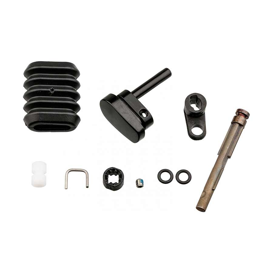 Botón remoto/funda/conjunto de pistón maestro RockShox XLoc Full Sprint de doble suspensión, ajustador dorado