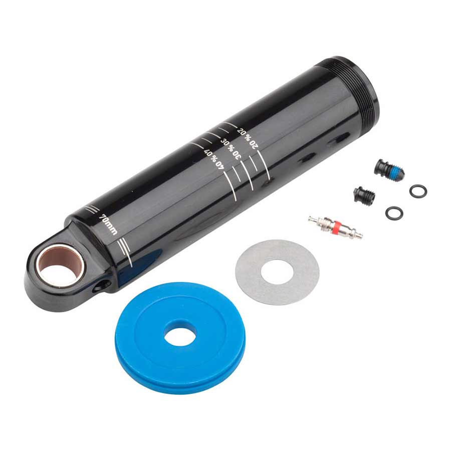 Cuerpo de amortiguador/IFP RockShox para ojal estándar Deluxe/Super Deluxe de 75 mm