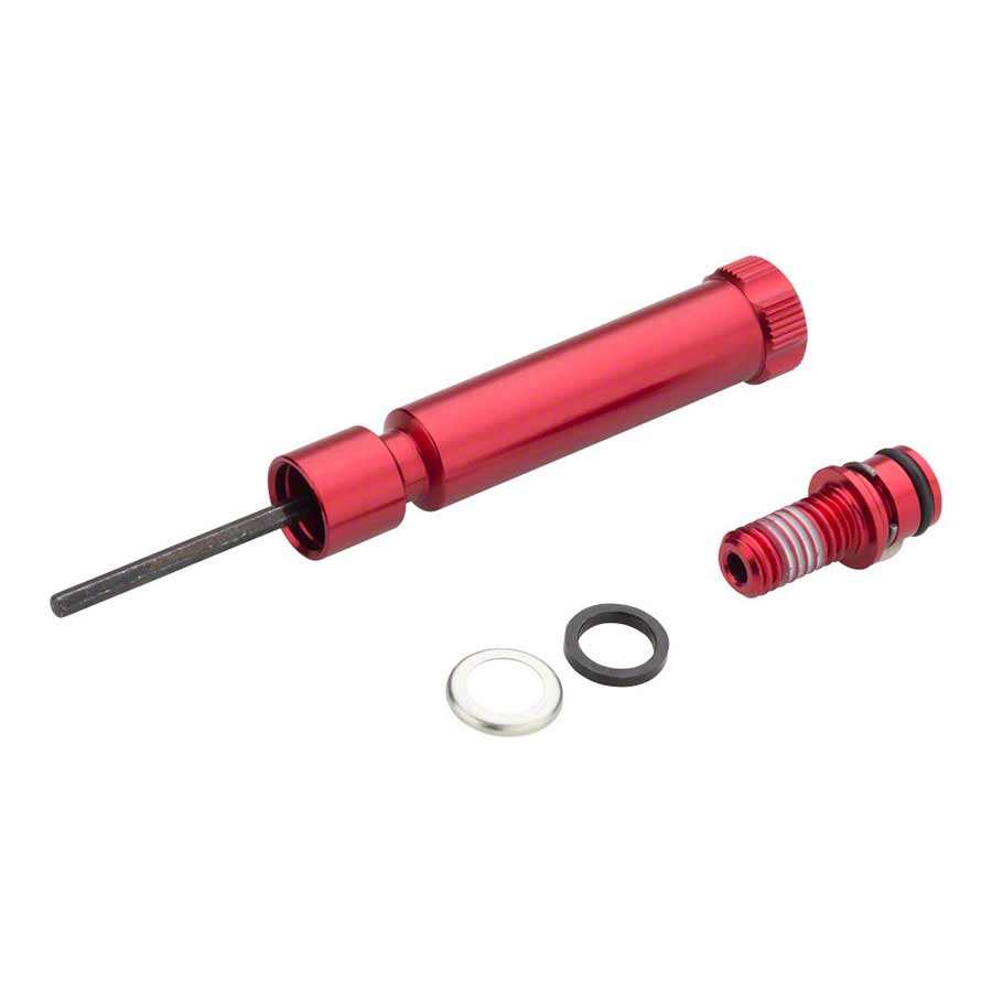 Kit de perilla/perno de ajuste de rebote RockShox Tora / Recon / Reba / Revelation de 27/29" de largo