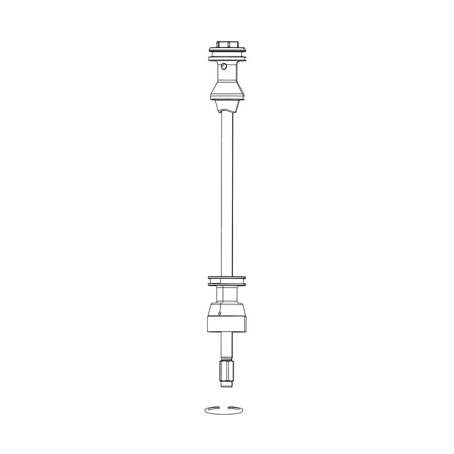 Eje de aire RockShox Domain B1 de 150 mm 11.4018.111.015
