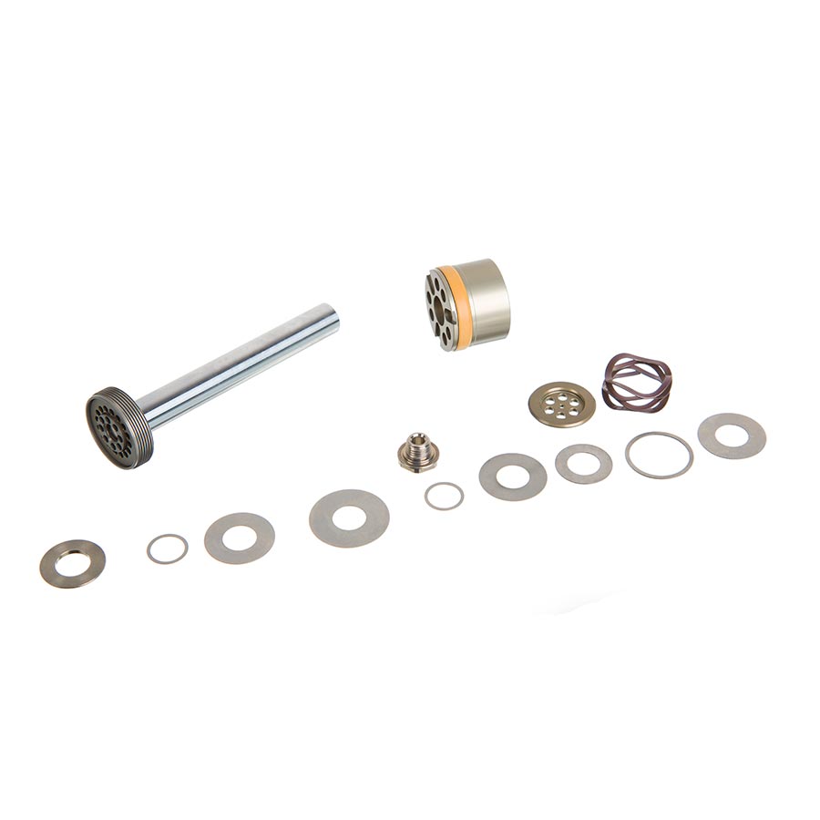 Conjunto de pistón/eje del amortiguador trasero RockShox (incluye conjunto de pistón) - Deluxe Thruaktiv A1-B1