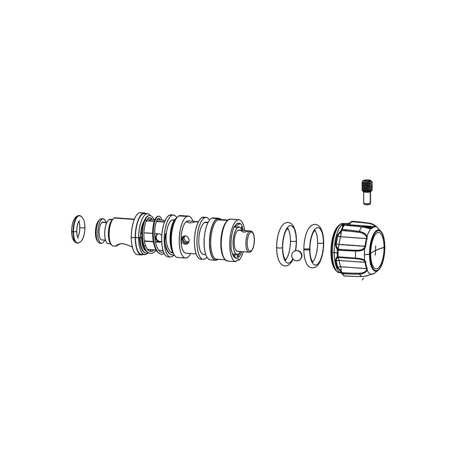 Kit de ajuste de rebote RockShox Monarch Plus 11-14 (B1)