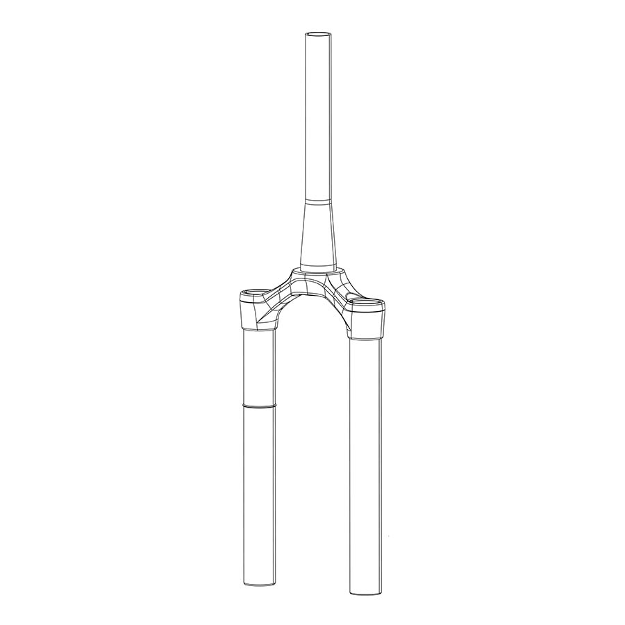 RockShox CSU Pike Dual Position Air 29/27.5+ Boost 15x110 51 Off-Set Aluminio Taper Diffusion BLK Sin gradientes