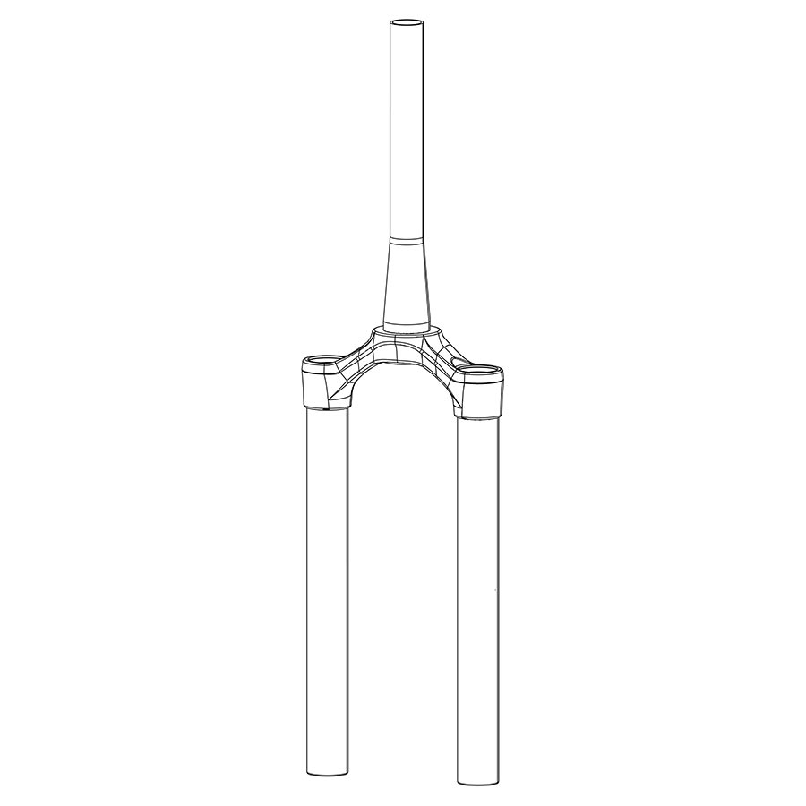 RockShox CSU para Lyrik/Yari DPA 2927+ DFBLK 11.4018.008.461