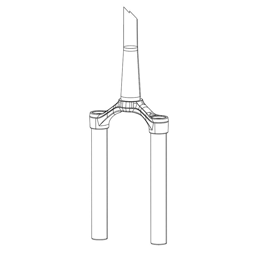 RockShox CSU Reba Solo Air 29" 15 x 110 mm A7 120 mm 2018+ Sin gradientes Diffusion BLK