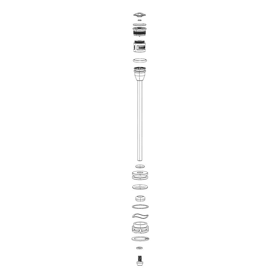Muelle neumático RockShox Solo para SID B1 100 29 11.4018.010.205