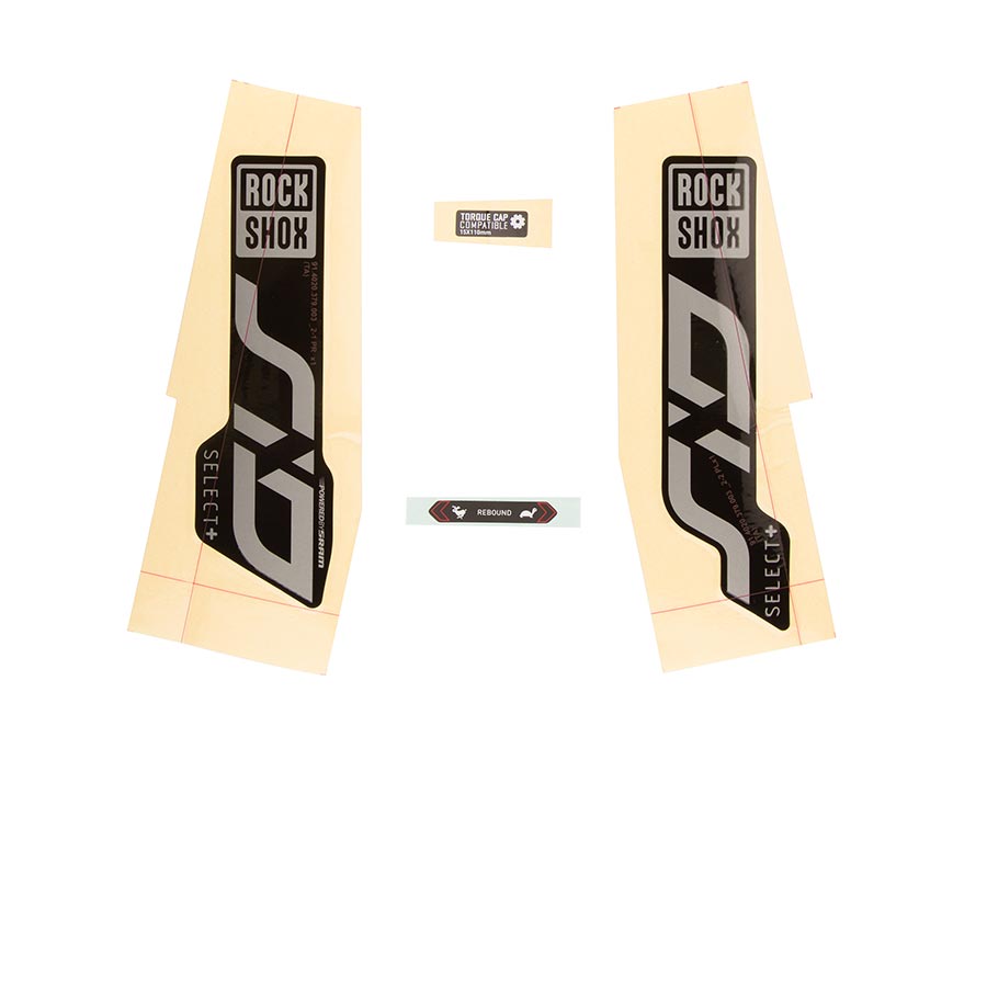Kit de calcomanías RockShox para SID 120 SEL+ MPLR/BLK 11.4018.105.020