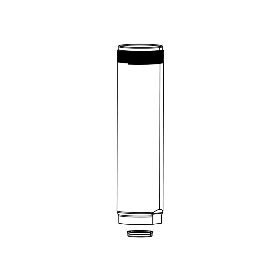 Cuerpo de amortiguador RockShox SupDlx con eje pasante de 57,5 ​​mm (2021) C1