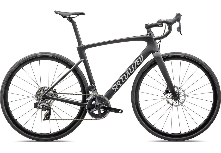 2025 Roubaix Expert - SATIN CARBON/LIQUID SILVER  52