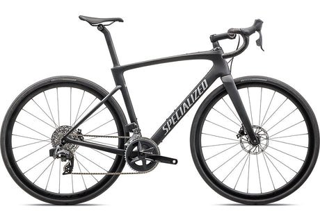 2025 Roubaix Expert - SATIN CARBON/LIQUID SILVER  52