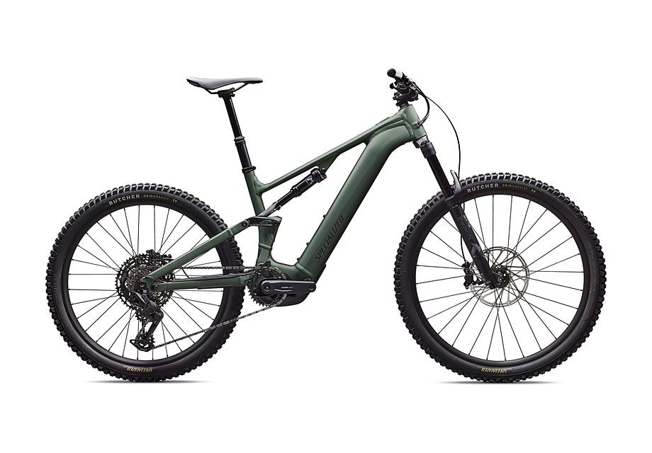Bicicleta Specialized Levo Alloy G4 2026, color ciprés satinado metalizado/verde musgo oscuro S2