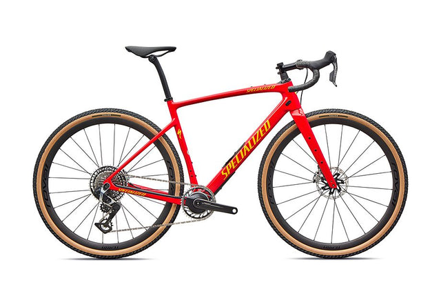 2026 Specialized Diverge Pro Ltd Bike Gloss Flow Red Yellow Ltd 49
