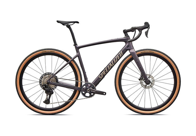 2026 Specialized Diverge Expert Di2 Bike Nebula Metallic/Sandstone Metallic 49