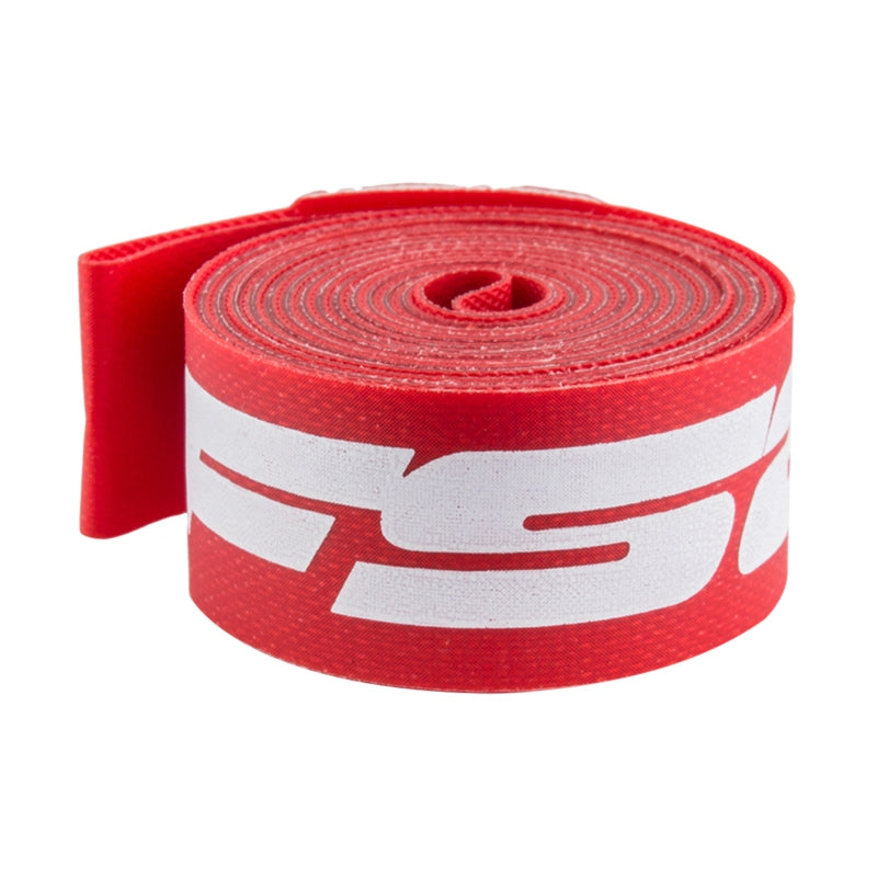 Tiras de llanta Full Speed ​​Ahead 700c x 17 mm, nailon rojo, caja de 10 unidades