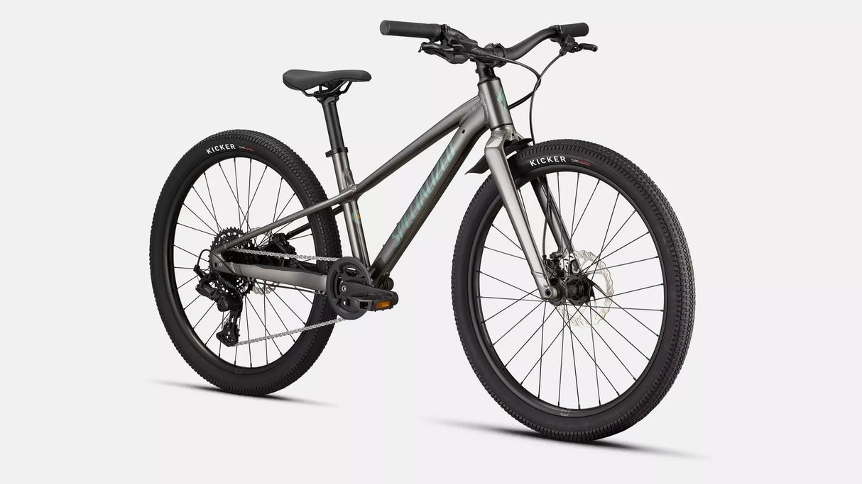 Bicicleta Specialized Riprock 24 2026 color humo/fiordo metalizado 24