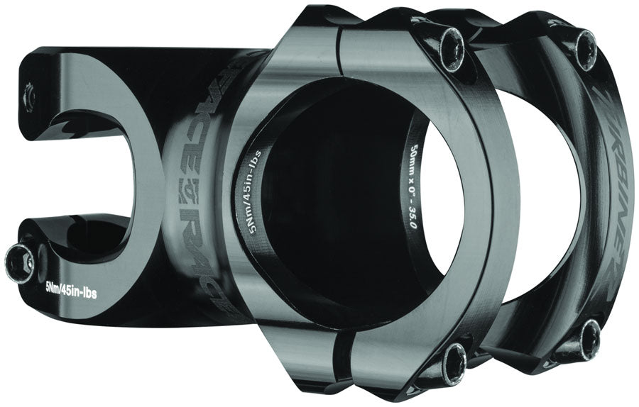RaceFace Turbine R 35 Stem - 50mm 35 mm Clamp +/-0 1 1/8" Black