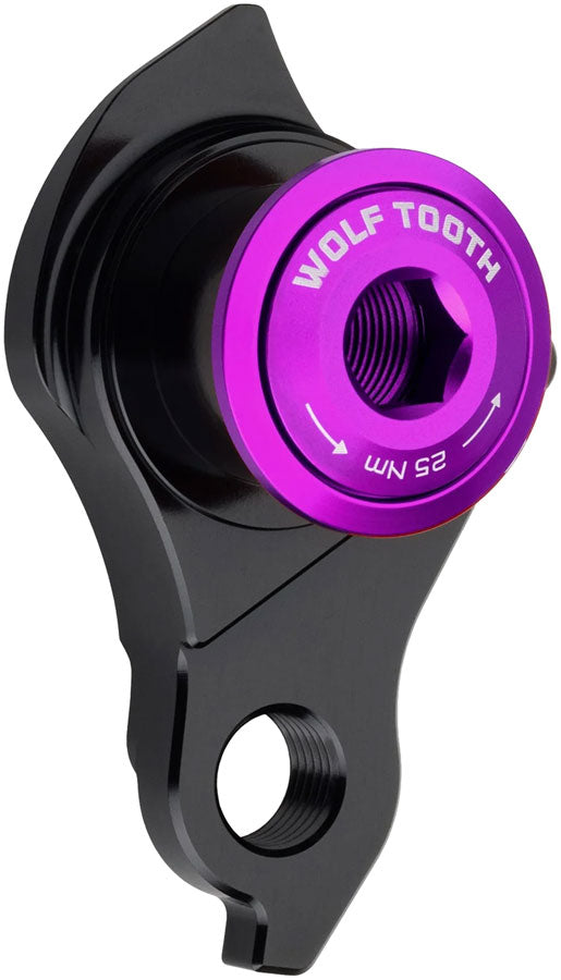 Wolf Tooth Universal Derailleur Hanger - For UDH Equipped Frames Ultraviolet Purple