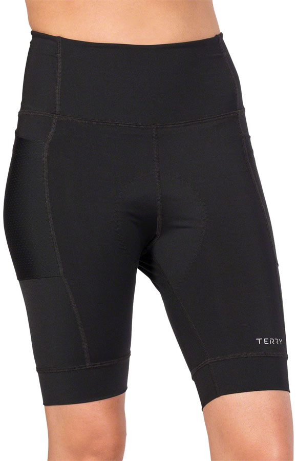 Pantalones cortos de tiro alto Terry Holster