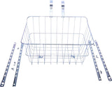 Cesta delantera Wald 1512 con patas ajustables plateada