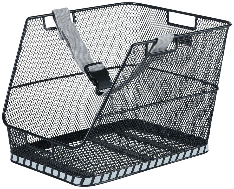 Cesta trasera Basil Class - Negra