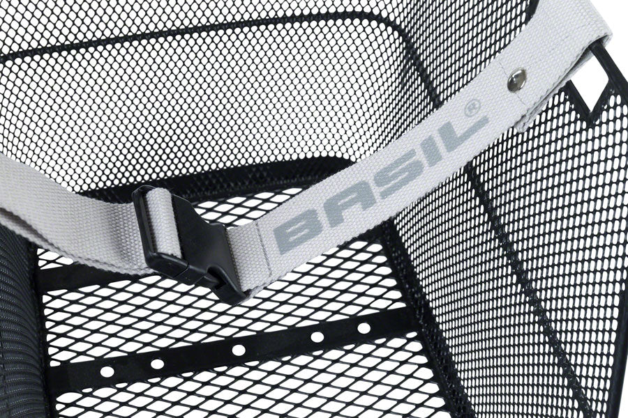 Cesta trasera Basil Class - Negra