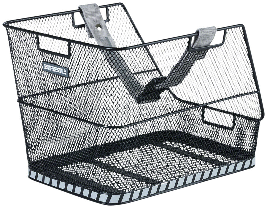Cesta trasera Basil Class - Negra